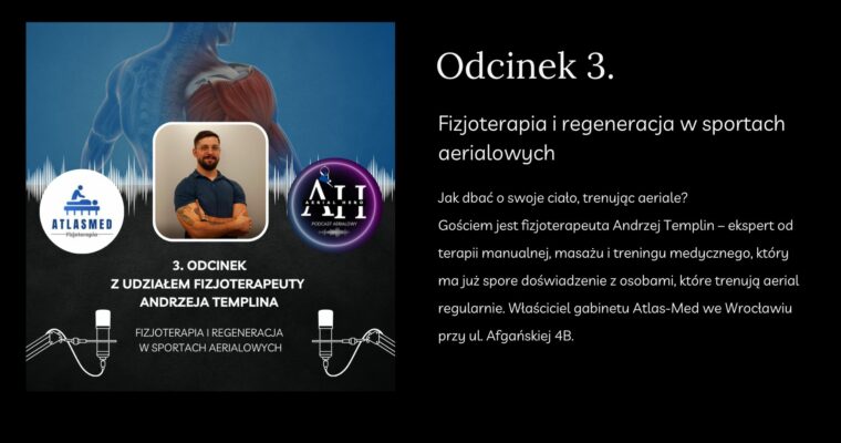 Fizjoterapia i regeneracja w sportach aerialowych. Transkrypcja 3. odcinka podcastu Aerial Hero