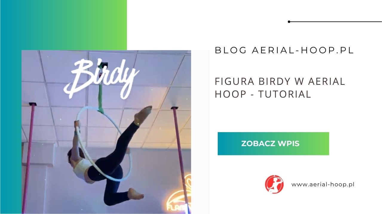 Figura Birdy w Aerial Hoop – tutorial