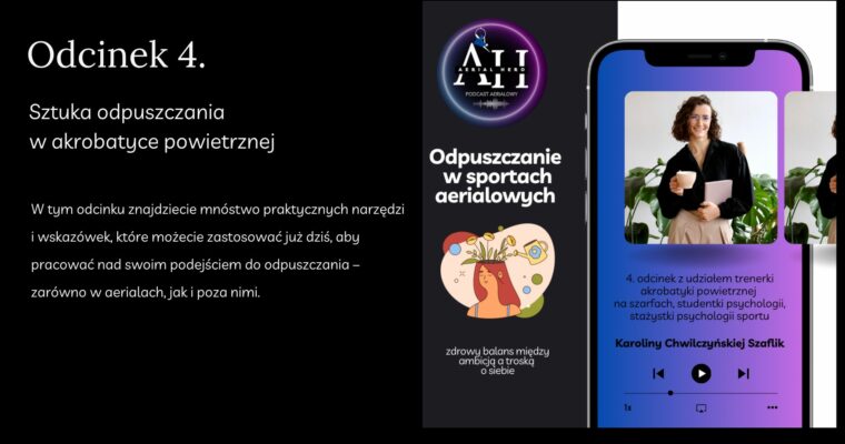 Sztuka odpuszczania w akrobatyce powietrznej. Transkrypcja 4. odcinka podcastu Aerial Hero